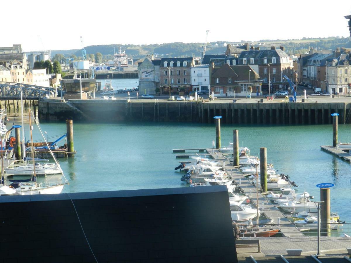 Appartement vue sur le port de Dieppe Extérieur photo